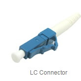 Photo of LC Fiber Optic Cable Connector